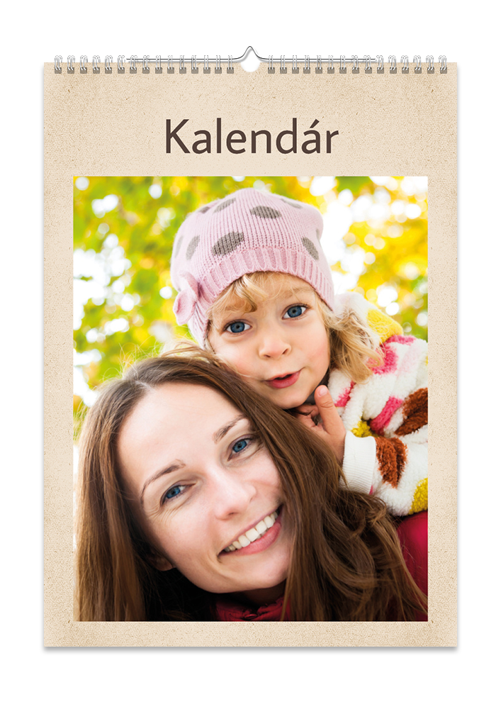 Nástěnný kalendář na výšku - Jeseň